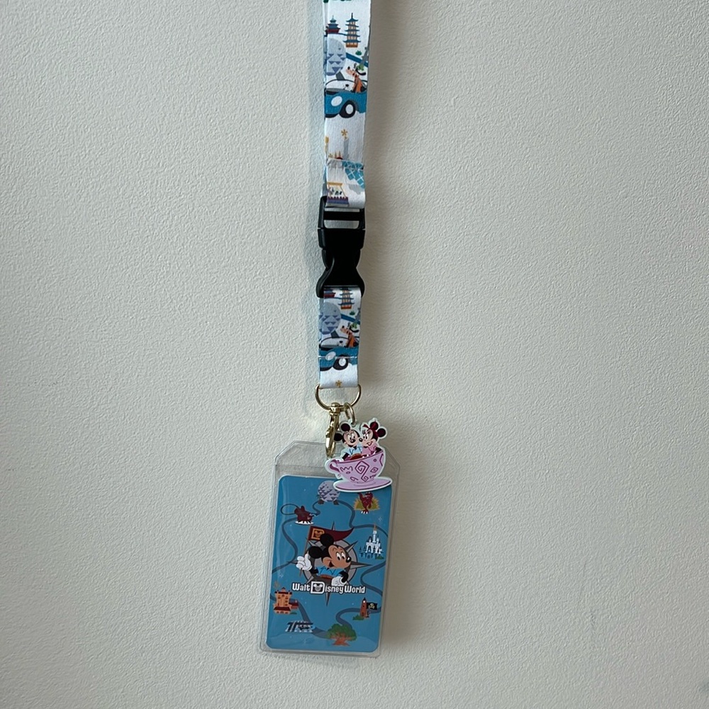 Walt Disney World Lanyard 50th Anniversary